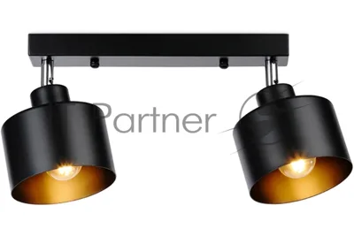 Светильник Ambrella light TR8142/2 BK черный E27*2 max 40W 340*120*180