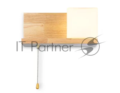 Светильник Ambrella light TR83123 LW/FR светлое дерево/белый матовый E27 max 40W 300*140*140