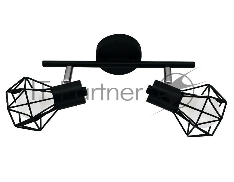 Светильник Ambrella light TR8621/2 BK/CH черный/хром E27*2 max 40W 260*91*175