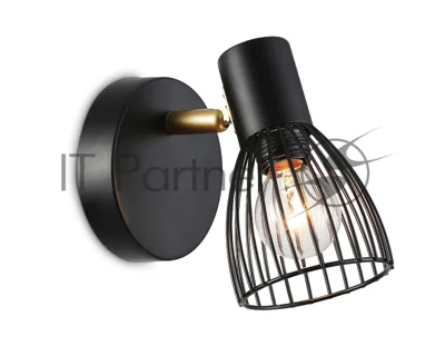 Светильник Ambrella light TR8659 BK/GD черный/золото E14 max 60W 160*100*145