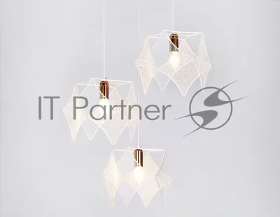 Светильник Ambrella light TR8426/3 WH/GD белый/золото E14/3 max 40W D510*1000