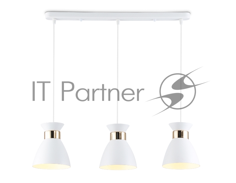 Светильник Ambrella light TR8466/3 WH/FGD белый/золото E27/3 max 60W 550*135*1000