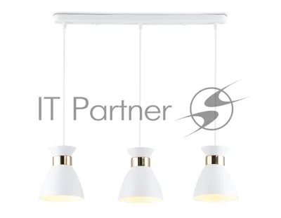 Светильник Ambrella light TR8466/3 WH/FGD белый/золото E27/3 max 60W 550*135*1000