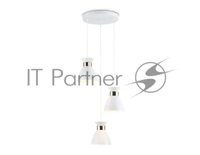 Светильник Ambrella light TR8467/3 WH/FGD белый/золото E27/3 max 60W D340*1000