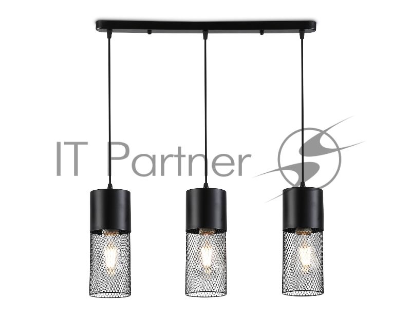 Светильник Ambrella light TR8501/3 BK черный E27/3 max 60W 550*100*1000