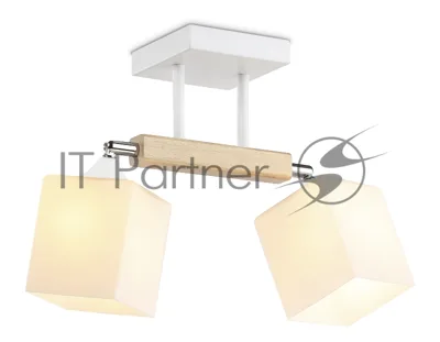 Светильник Ambrella light TR9511/2 WH/CH/FR белый/хром/белый матовый E27*2 max 40W 517*100*246