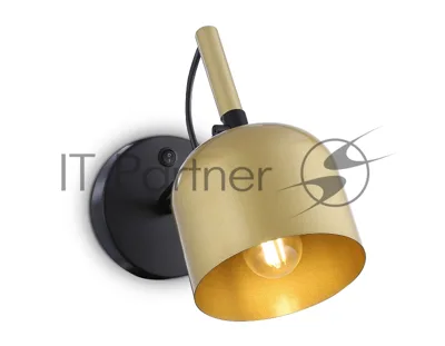 Светильник Ambrella light TR97102 GD/BK золото/черный E27 max 40W D130*223*273