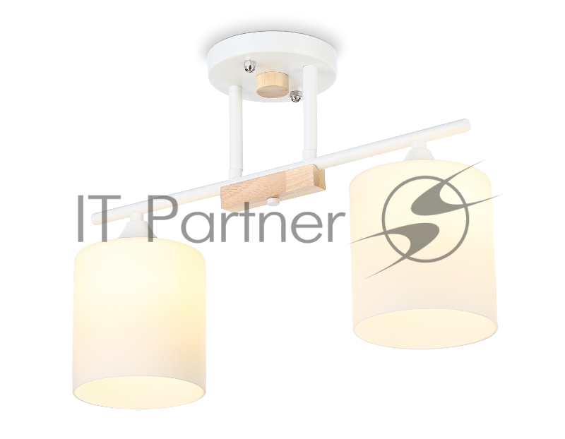 Светильник Ambrella light TR9541/2 WH/FR белый/белый матовый E27/2 max 40W 435*120*280