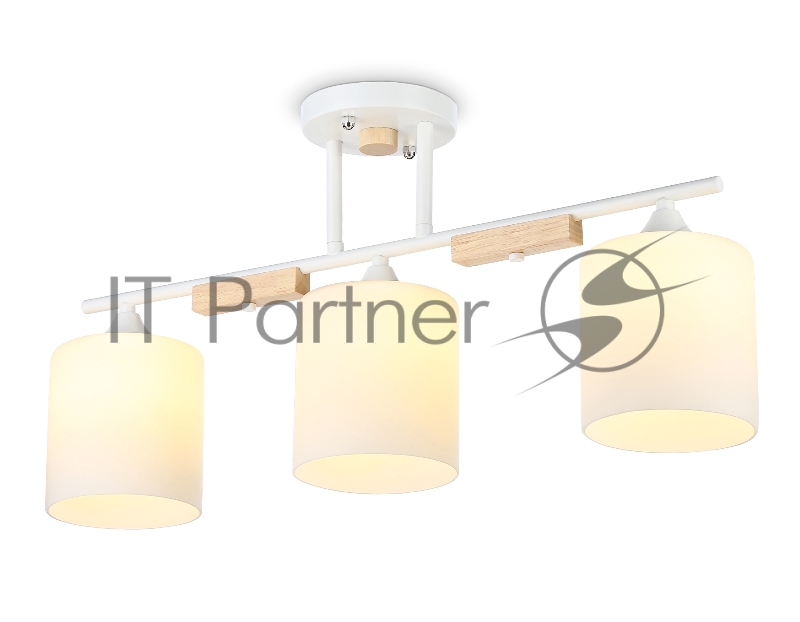 Светильник Ambrella light TR9546/3 WH/FR белый/белый матовый E27/3 max 40W 595*115*280