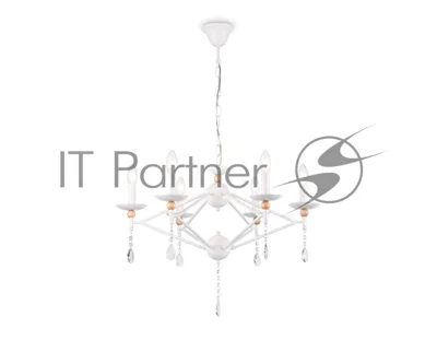 Светильник Ambrella light TR9596/6 WH белый E14/6 max 40W D660*880