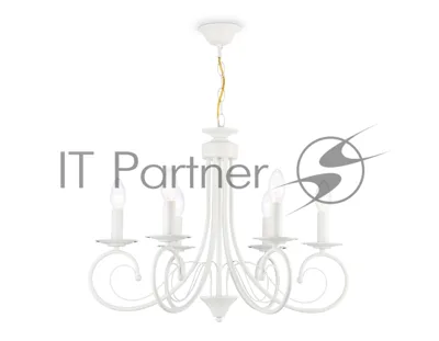Светильник Ambrella light TR9611/6 WH белый E14/6 max 40W D560*650