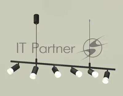 Светильник Ambrella light XB9006330/6 SBK/FR черный песок/белый матовый MR16 GU5.3 (С9006, С6323, N6258)