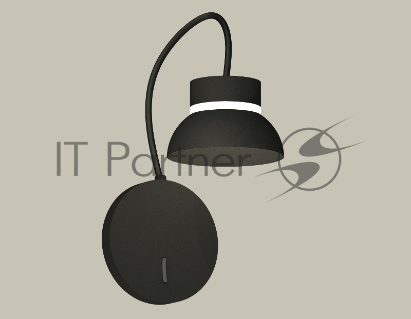 Светильник Ambrella light XB9596100 SBK/FR черный песок/белый матовый GX53 (C9596, N8141)