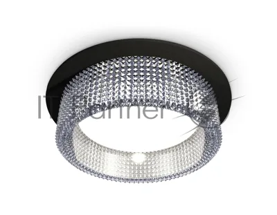 Комплект встраиваемого светильника Ambrella light XC8051030 SBK/CL черный песок/прозрачный GX53 (C8051, N8480)