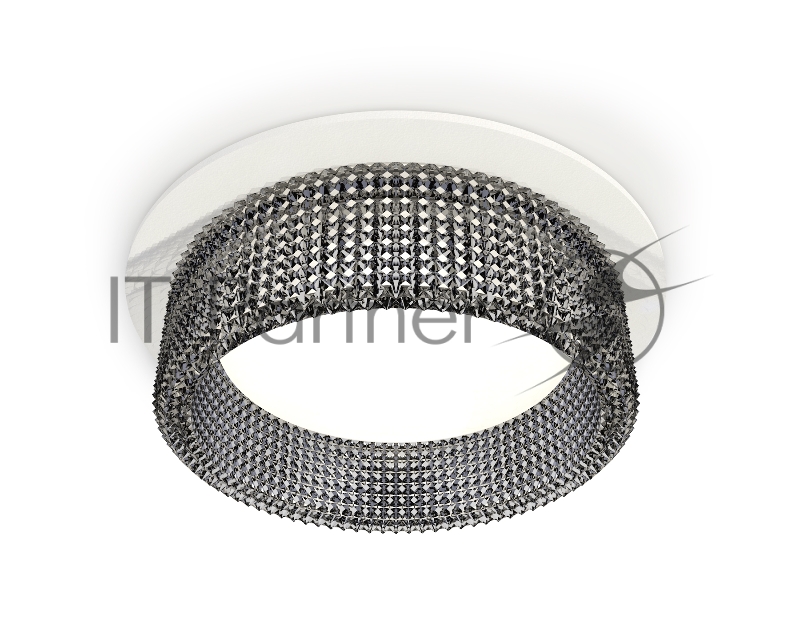 Комплект встраиваемого светильника Ambrella light XC8050031 SWH/BK белый песок/тонированный GX53 (C8050, N8484)