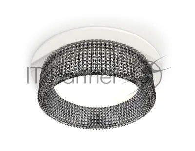 Комплект встраиваемого светильника Ambrella light XC8050031 SWH/BK белый песок/тонированный GX53 (C8050, N8484)