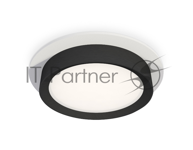 Комплект встраиваемого светильника Ambrella light XC8050002 SWH/PBK белый песок/черный полированный GX53 (C8050, N8113)