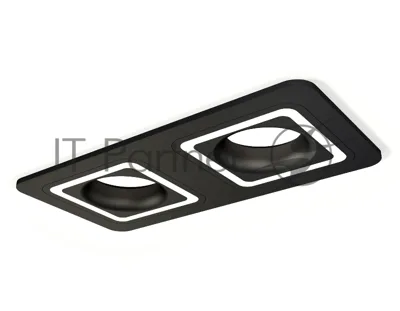 Комплект встраиваемого светильника Ambrella light XC7906011 SBK черный песок MR16 GU5.3 (C7906, N7716)