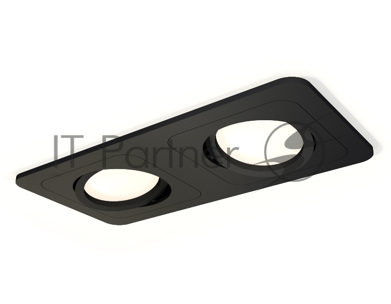 Комплект встраиваемого светильника Ambrella light XC7906010 SBK черный песок MR16 GU5.3 (C7906, N7711)