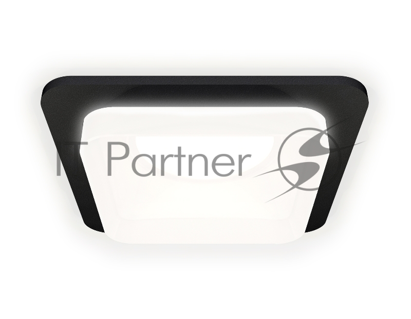 Комплект встраиваемого светильника Ambrella light XC7902013 SBK/FR черный песок/белый матовый MR16 GU5.3 (C7902, N7755)