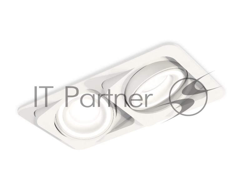Комплект встраиваемого поворотного светильника Ambrella light XC7663080 SWH/FR белый песок/белый матовый MR16 GU5.3 (C7663, N7110)