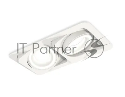 Комплект встраиваемого поворотного светильника Ambrella light XC7663080 SWH/FR белый песок/белый матовый MR16 GU5.3 (C7663, N7110)