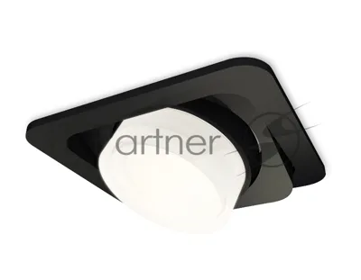 Комплект встраиваемого поворотного светильника Ambrella light XC7659083 SBK/FR/CL черный песок/белый матовый/прозрачный MR16 GU5.3 (C7659, N7160)