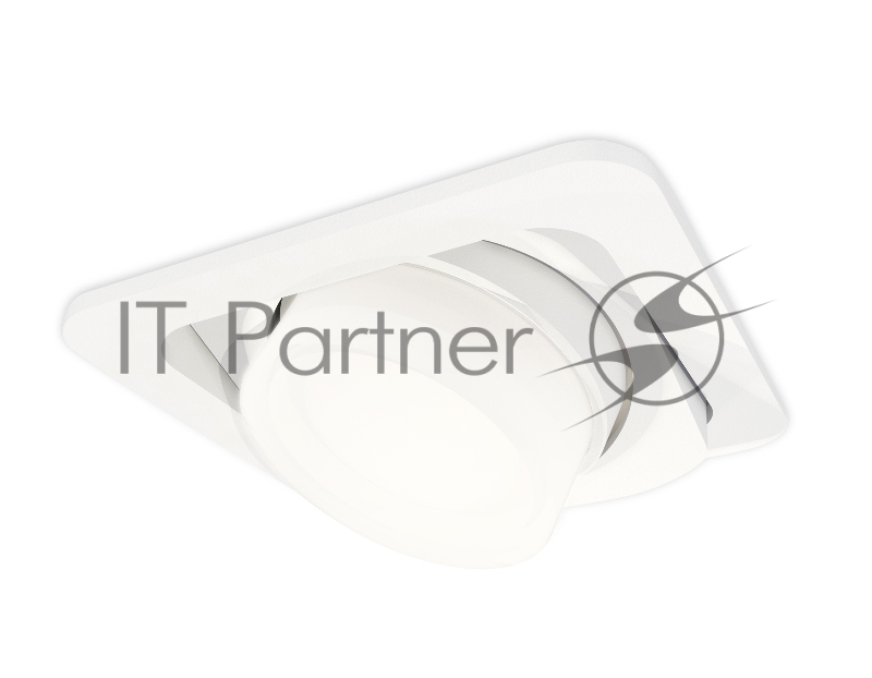 Комплект встраиваемого поворотного светильника Ambrella light XC7658083 SWH/FR/CL белый песок/белый матовый/прозрачный MR16 GU5.3 (C7658, N7160)