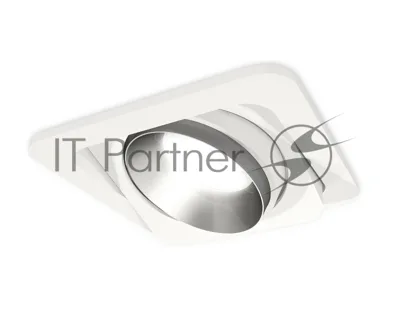 Комплект встраиваемого поворотного светильника Ambrella light XC7658023 SWH/MCH белый песок/хром матовый MR16 GU5.3 (C7658, N7033)