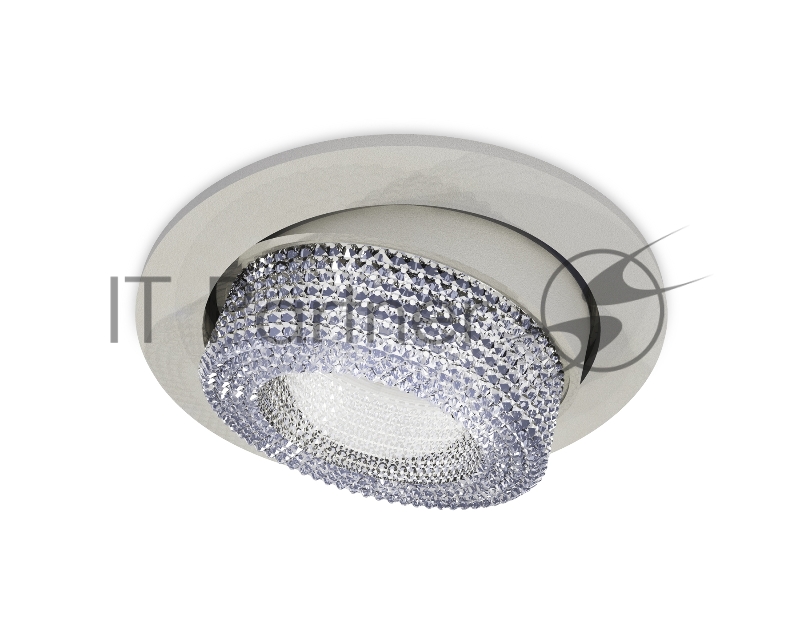 Комплект встраиваемого поворотного светильника Ambrella light XC7653060 SGR/CL серый песок/прозрачный MR16 GU5.3 (C7653, N7191)