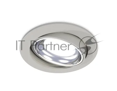 Комплект встраиваемого поворотного светильника Ambrella light XC7653002 SGR/PSL серый песок/серебро полированное MR16 GU5.3 (C7653, N7022)