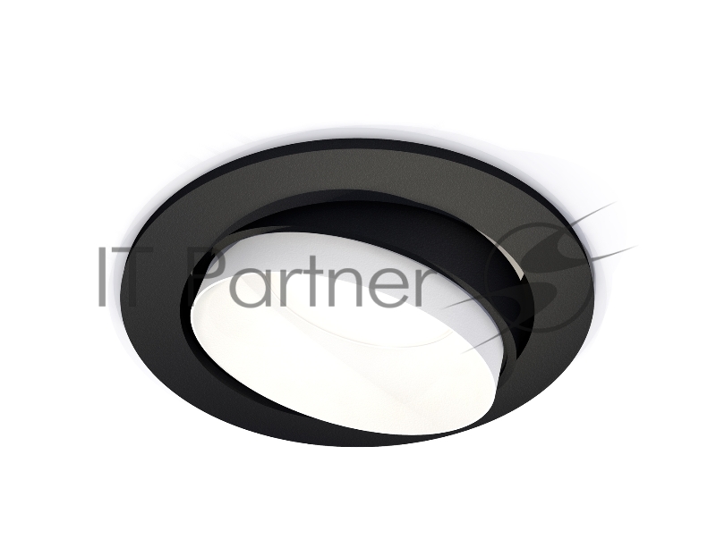 Комплект встраиваемого поворотного светильника Ambrella light XC7652020 SBK/SWH черный песок/белый песок MR16 GU5.3 (C7652, N7030)
