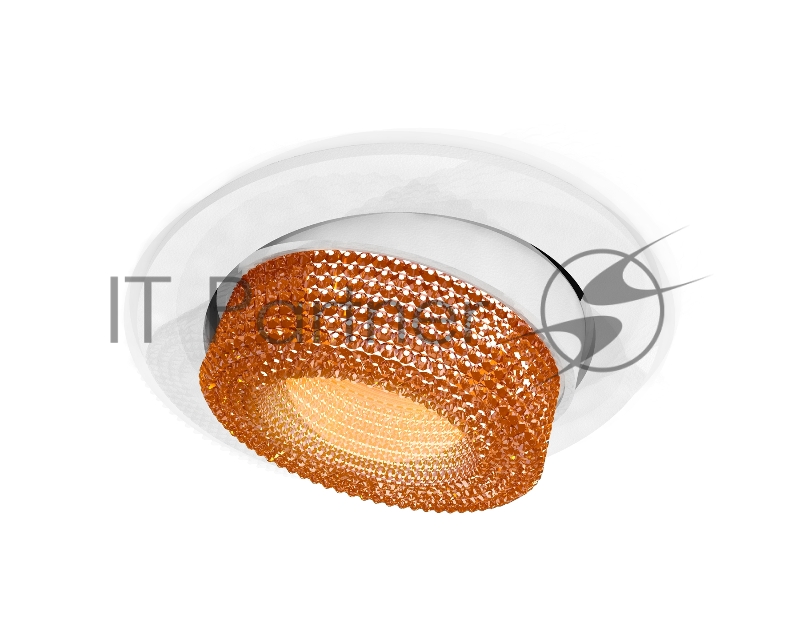 Комплект встраиваемого поворотного светильника Ambrella light XC7651064 SWH/CF белый песок/кофе MR16 GU5.3 (C7651, N7195)