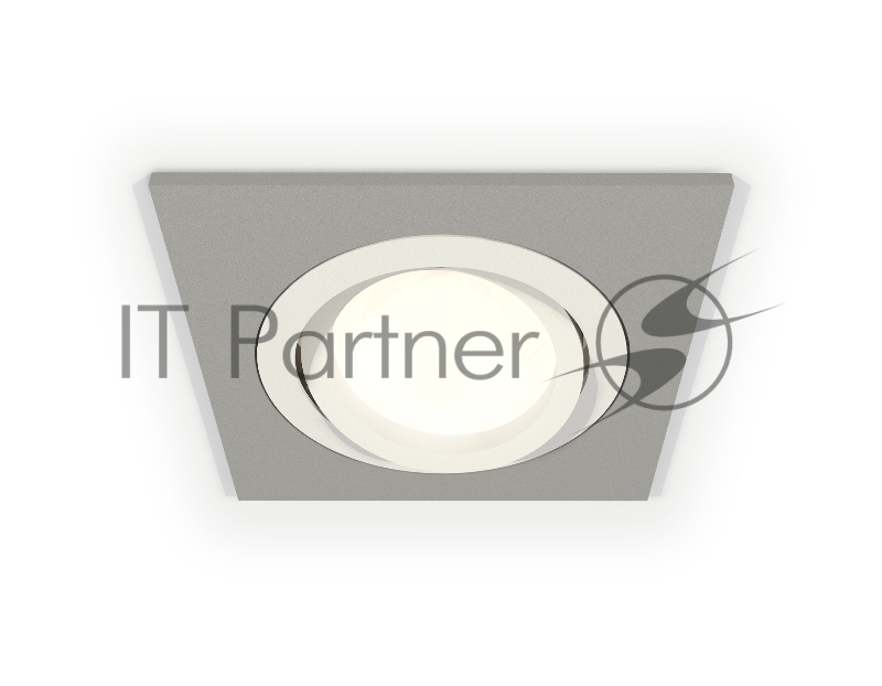 Комплект встраиваемого поворотного светильника Ambrella light XC7633080 SGR/SWH серый песок/белый песок MR16 GU5.3 (C7633, N7001)