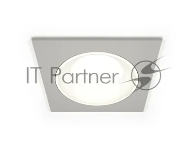 Комплект встраиваемого светильника Ambrella light XC7633060 SGR/SWH серый песок/белый песок MR16 GU5.3 (C7633, N7020)