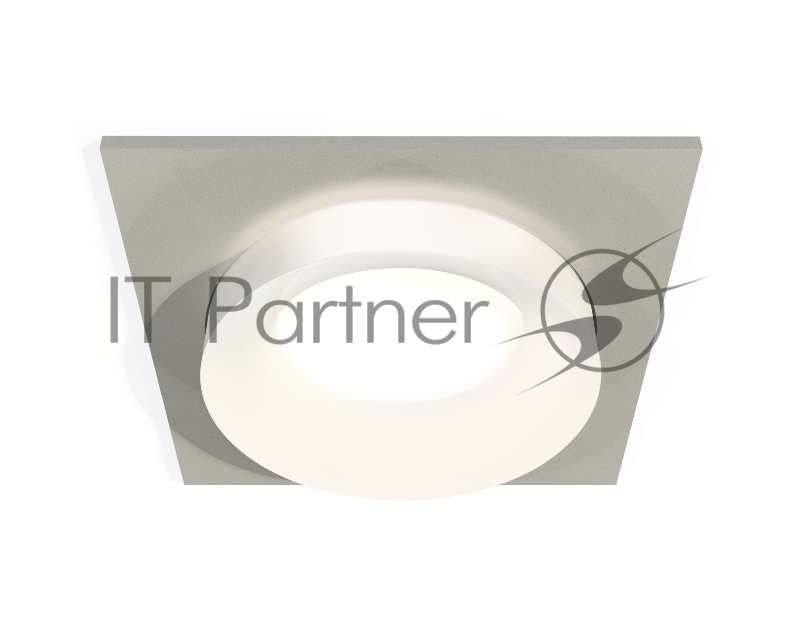 Комплект встраиваемого светильника Ambrella light XC7633041 SGR/FR серый песок/белый матовый MR16 GU5.3 (C7633, N7165)