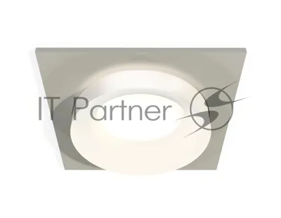 Комплект встраиваемого светильника Ambrella light XC7633041 SGR/FR серый песок/белый матовый MR16 GU5.3 (C7633, N7165)