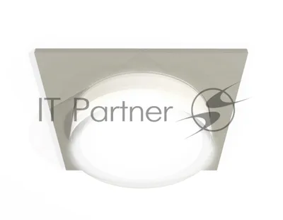 Комплект встраиваемого светильника Ambrella light XC7633040 SGR/FR/CL серый песок/белый матовый/прозрачный MR16 GU5.3 (C7633, N7160)