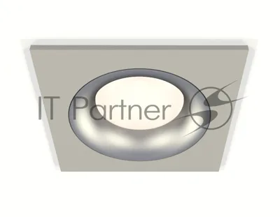 Комплект встраиваемого светильника Ambrella light XC7633004 SGR/MCH серый песок/хром матовый MR16 GU5.3 (C7633, N7013)