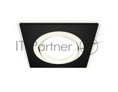 Комплект встраиваемого поворотного светильника Ambrella light XC7632080 SBK/SWH черный песок/белый песок MR16 GU5.3 (C7632, N7001)