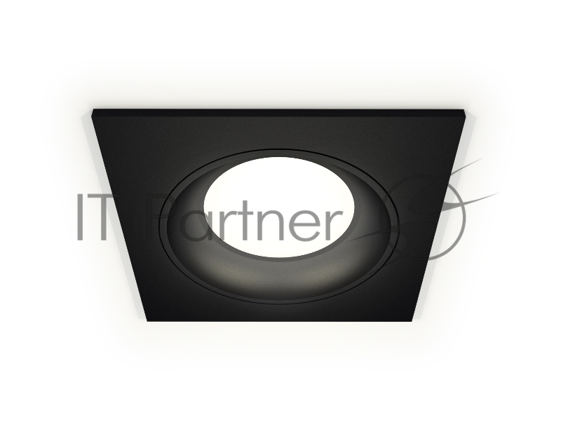 Комплект встраиваемого светильника Ambrella light XC7632060 SBK черный песок MR16 GU5.3 (C7632, N7021)