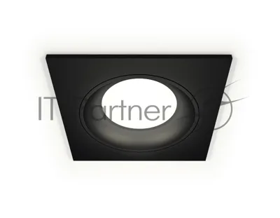 Комплект встраиваемого светильника Ambrella light XC7632060 SBK черный песок MR16 GU5.3 (C7632, N7021)