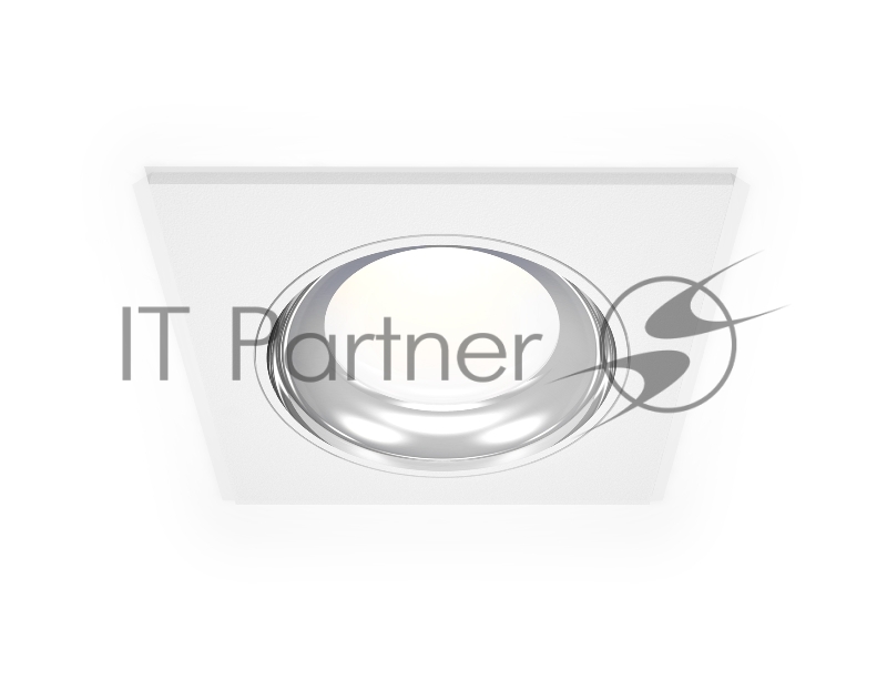 Комплект встраиваемого светильника Ambrella light XC7631061 SWH/PSL белый песок/серебро полированное MR16 GU5.3 (C7631, N7022)