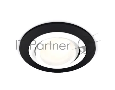Комплект встраиваемого поворотного светильника Ambrella light XC7622080 SBK/SWH черный песок/белый песок MR16 GU5.3 (C7622, N7001)