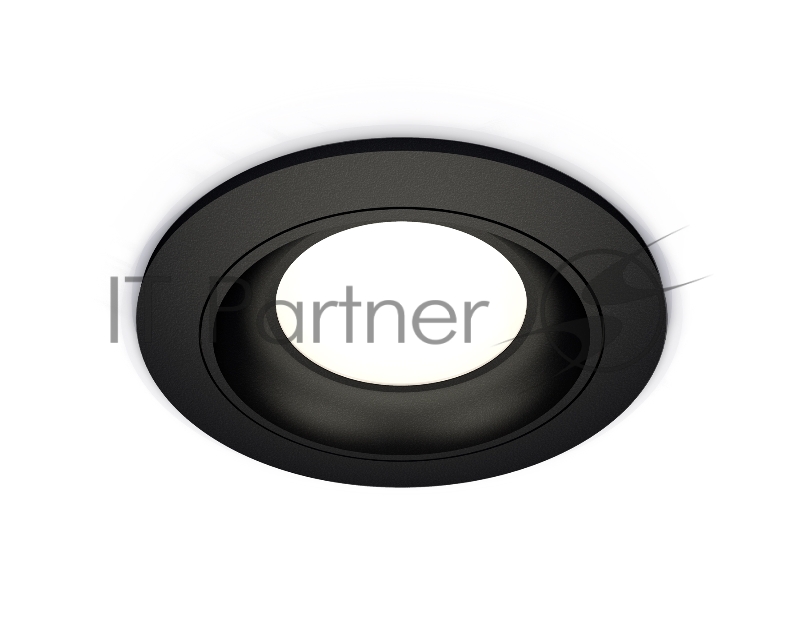 Комплект встраиваемого светильника Ambrella light XC7622060 SBK черный песок MR16 GU5.3 (C7622, N7021)