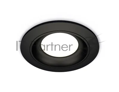 Комплект встраиваемого светильника Ambrella light XC7622060 SBK черный песок MR16 GU5.3 (C7622, N7021)