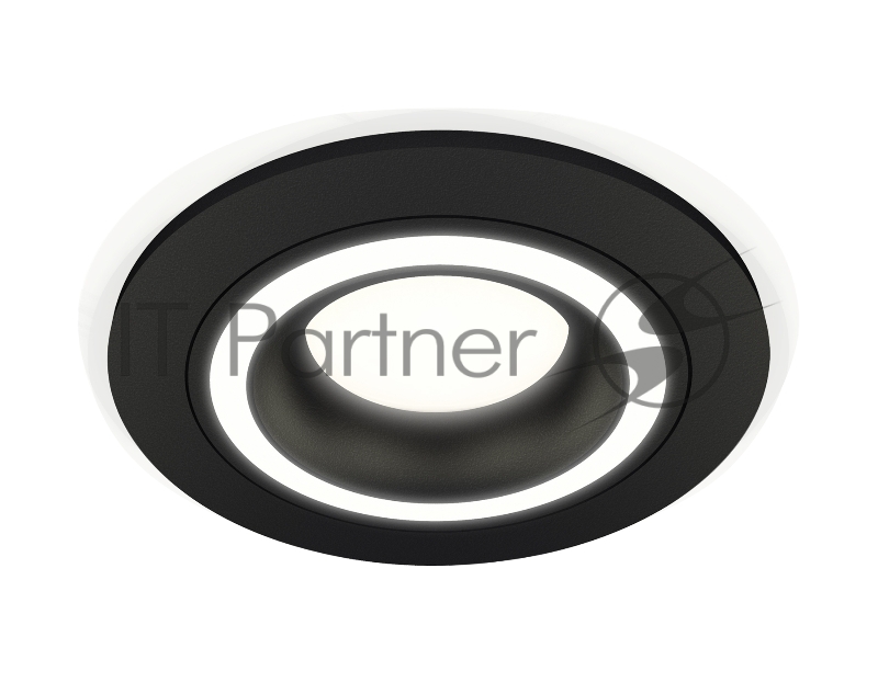 Комплект встраиваемого светильника Ambrella light XC7622040 SBK черный песок MR16 GU5.3 (C7622, N7111)
