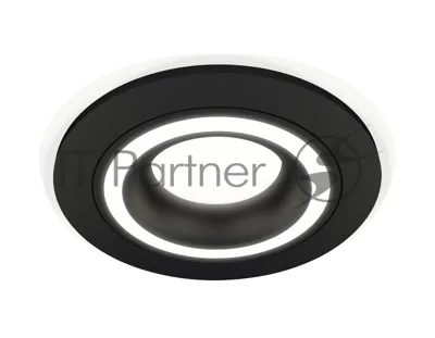Комплект встраиваемого светильника Ambrella light XC7622040 SBK черный песок MR16 GU5.3 (C7622, N7111)