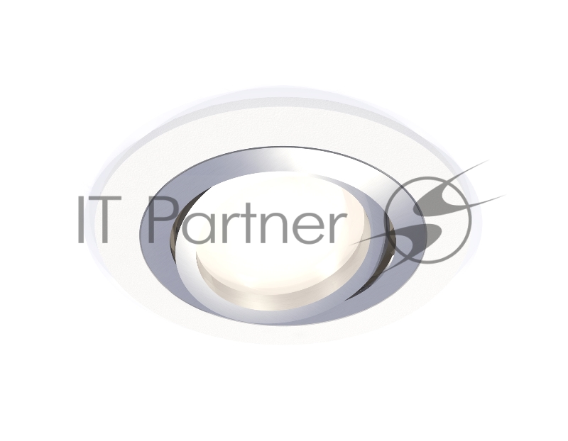Комплект встраиваемого поворотного светильника Ambrella light XC7621082 SWH/PSL белый песок/серебро полированное MR16 GU5.3 (C7621, N7003)