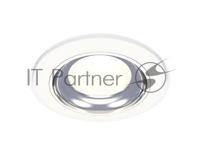 Комплект встраиваемого светильника Ambrella light XC7621061 SWH/PSL белый песок/серебро полированное MR16 GU5.3 (C7621, N7022)